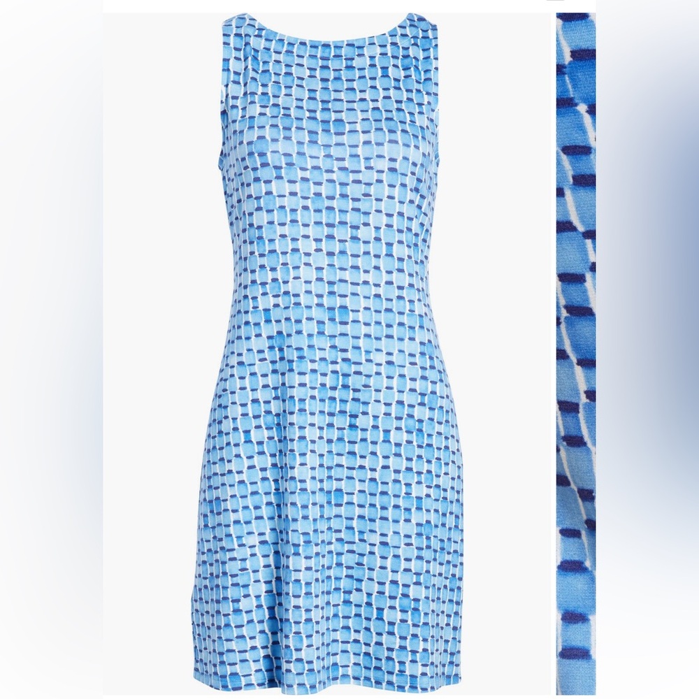 Tommy Bahama Ocean Blue Mosaic Mini Dress